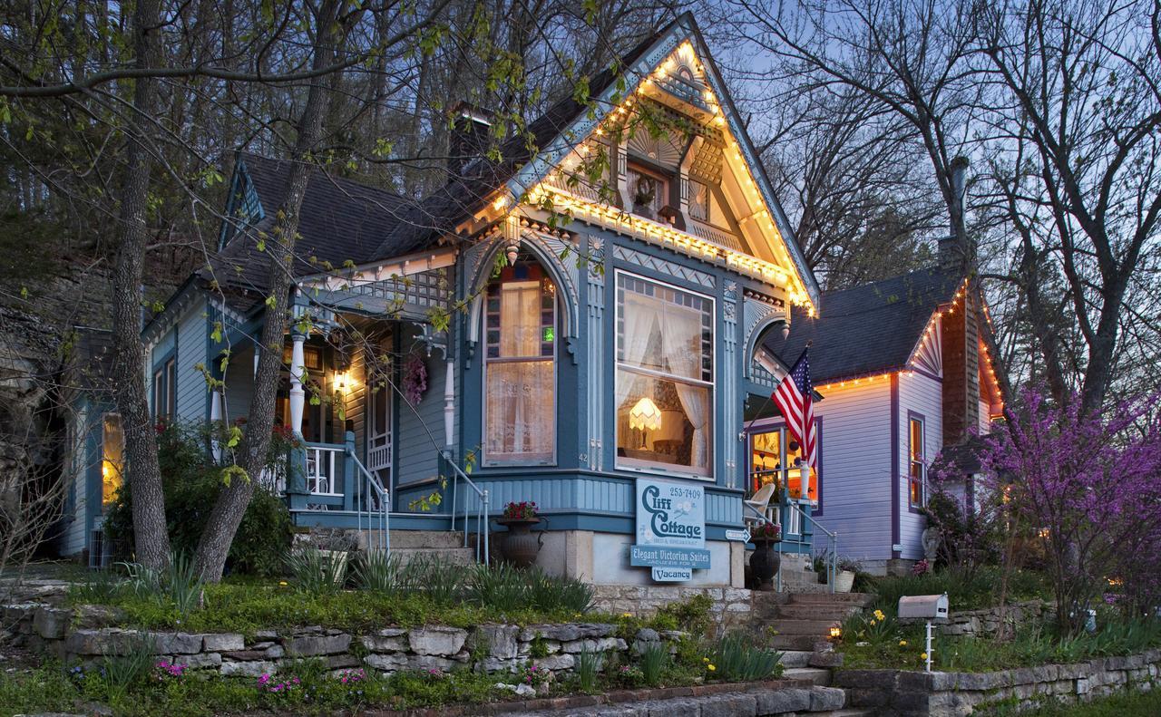 Cliff Cottage Inn Eureka Springs Kültér fotó